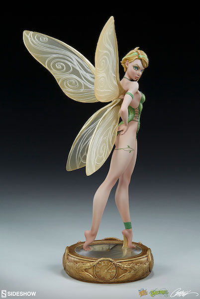 Tinkerbell Maquette Statue Sideshow Disney Fairytale Fantasies J Scott Campbell