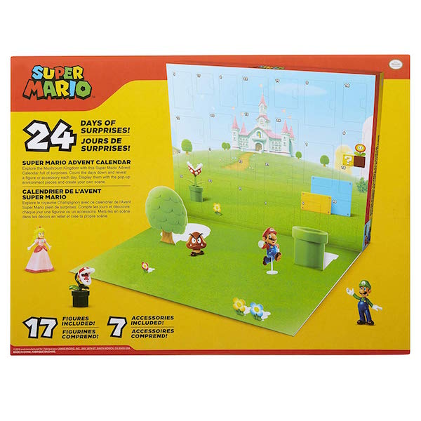 Jakks Pacific World Of Nintendo 2 5 Figure Advent Calendar In Stock On 