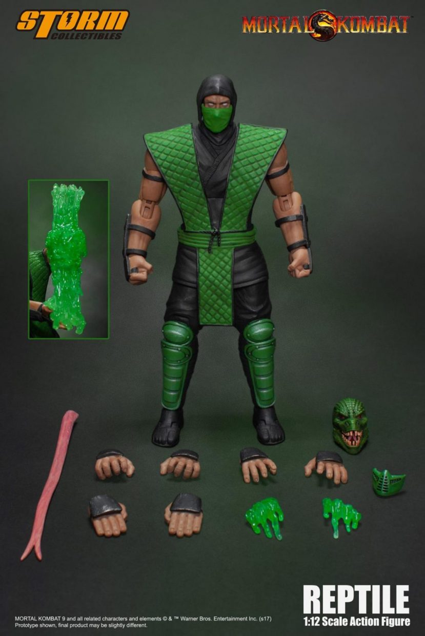 Storm Collectibles Mortal Kombat Reptile Special Edition 1/12th Scale