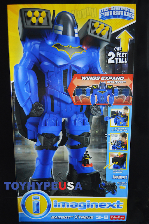 Fisher-Price Imaginext DC Super Friends Batbot Xtreme Figure Review