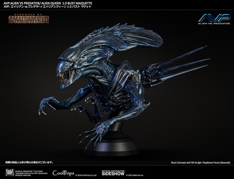 CoolProps Alien Vs Predator Alien Queen Bust Pre-Orders