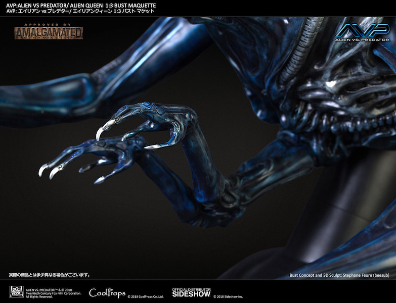 CoolProps Alien Vs Predator Alien Queen Bust Pre-Orders