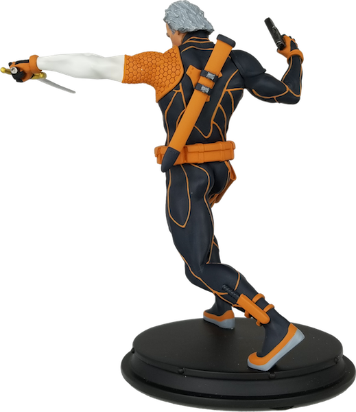 Icon Heroes Dctv Arrow Flash Dc Rebirth Deathstroke Unmasked Statues