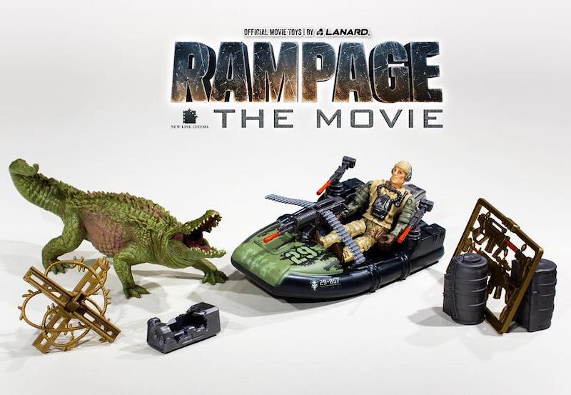 Rampage Movie Toys Exclusively At WalMart