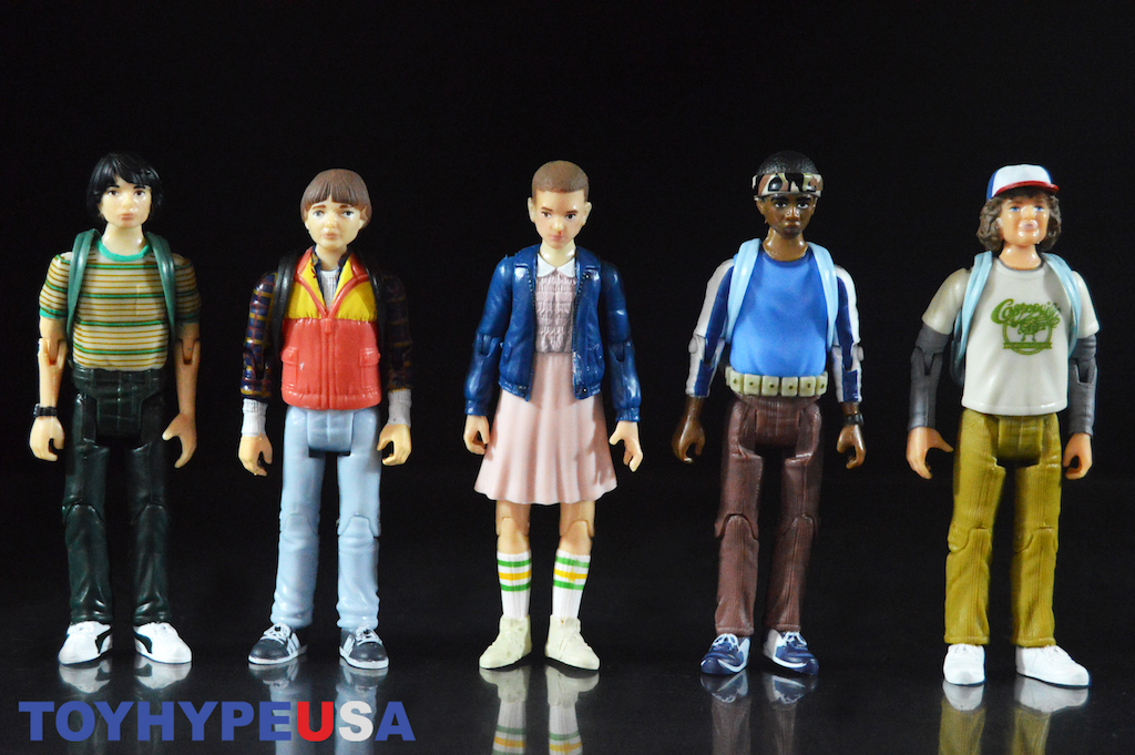 stranger things reaction figures