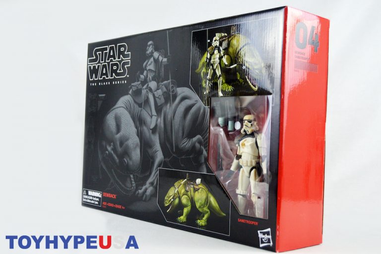 Figurine Star Wars Black Series – Dewback Et Soldat Sable, Créature Échelle 15 Cm Pour Collection Et Jeu