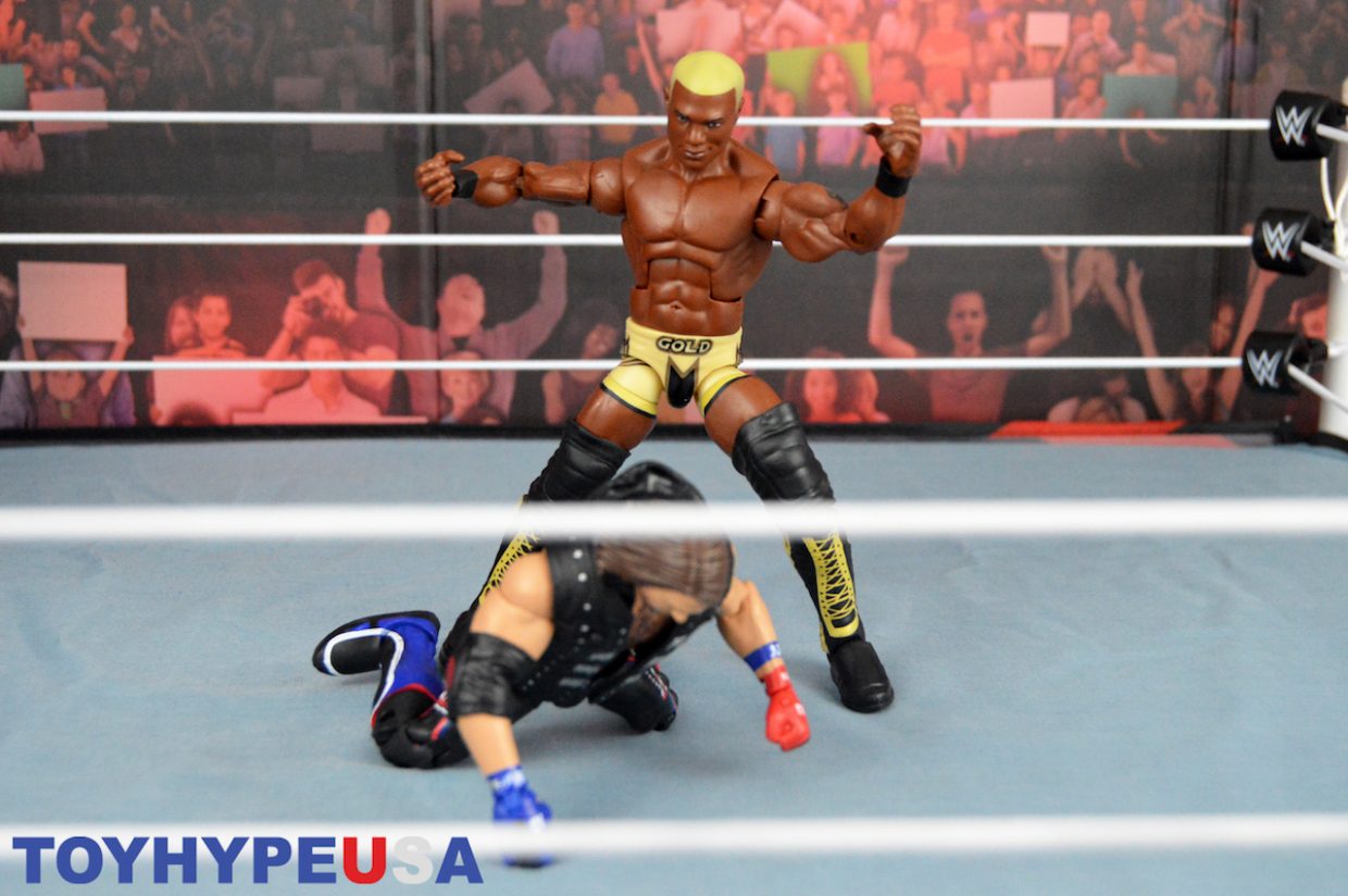 Figura WWE Elite Shelton Benjamin | GCL17 | Mattel Articolata 10 Cm | Combattente Con Accessori