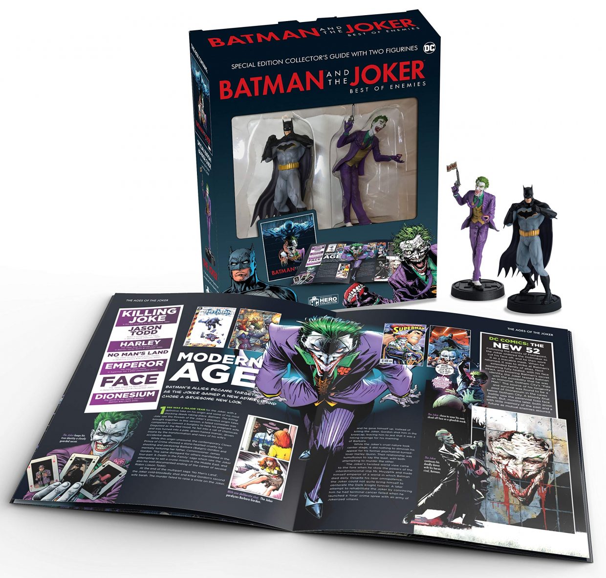 Eaglemoss Hero Collector Batman & Joker Best Of Enemies Collector Set
