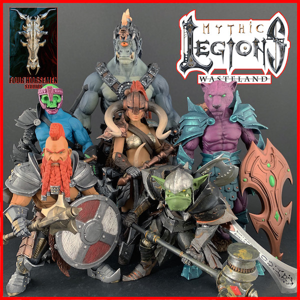 Four Horsemen Studios - Mythic Legions: Wasteland Figure Pre-Order