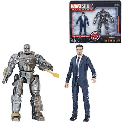 marvel legends 10th anniversary tony stark