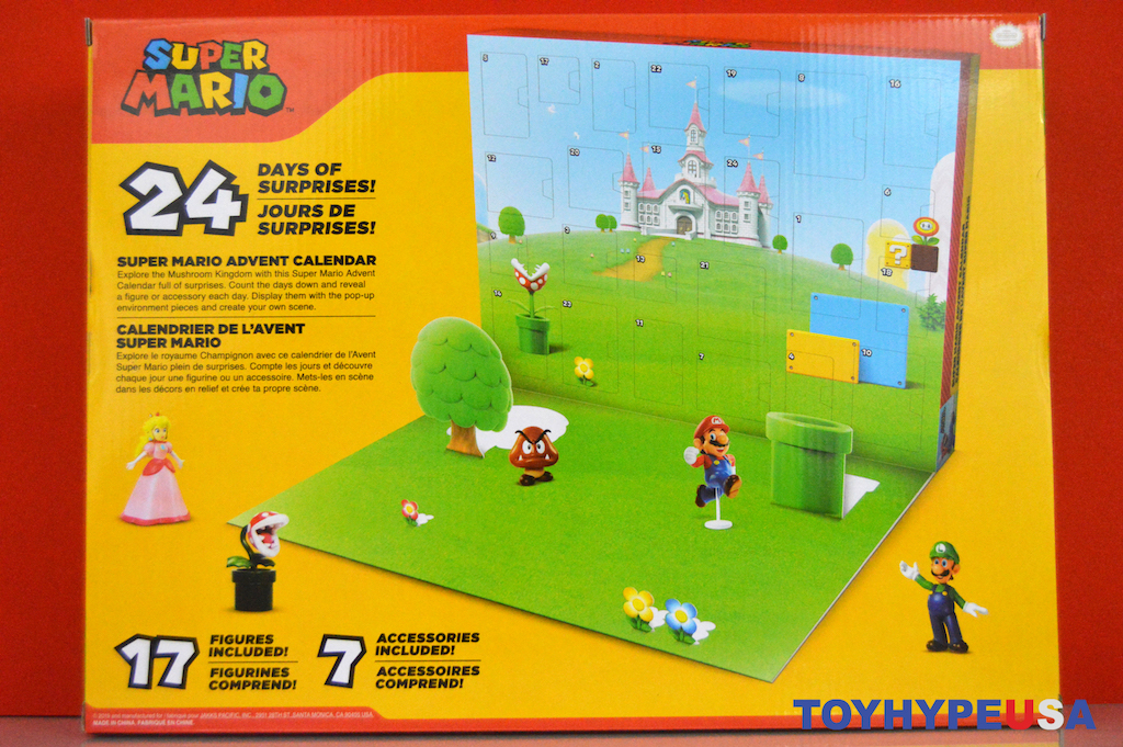 Jakks Pacific World Of Nintendo 2 5 Figure Advent Calendar Video 