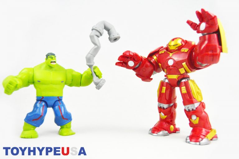 Disney Store Exclusive Marvel Toy Box Hulkbuster Deluxe Figure Set Review