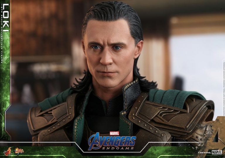 Figurine Loki Endgame 1/6 - Hot Toys Sideshow - Neuf - Collection Marvel