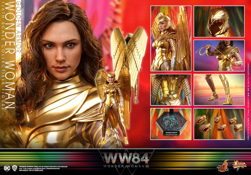 Hot Toys Golden Armor Wonder Woman Sixth Scale Figure Pre-Orders