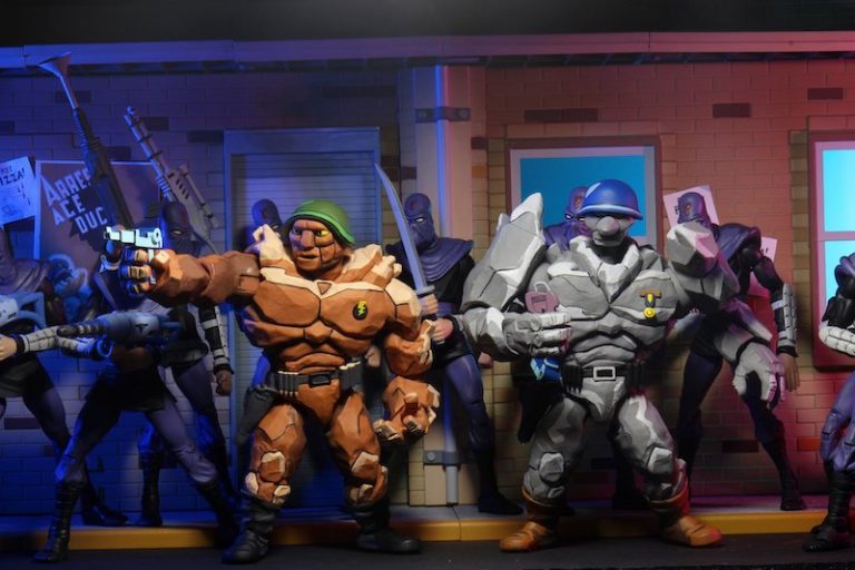 TMNT original cartoon series - Traag (NECA - 2020) - Tortuepédia