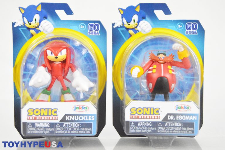 Jakks Pacific Sonic The Hedgehog 4" Articulated Figures Wave 1 Review