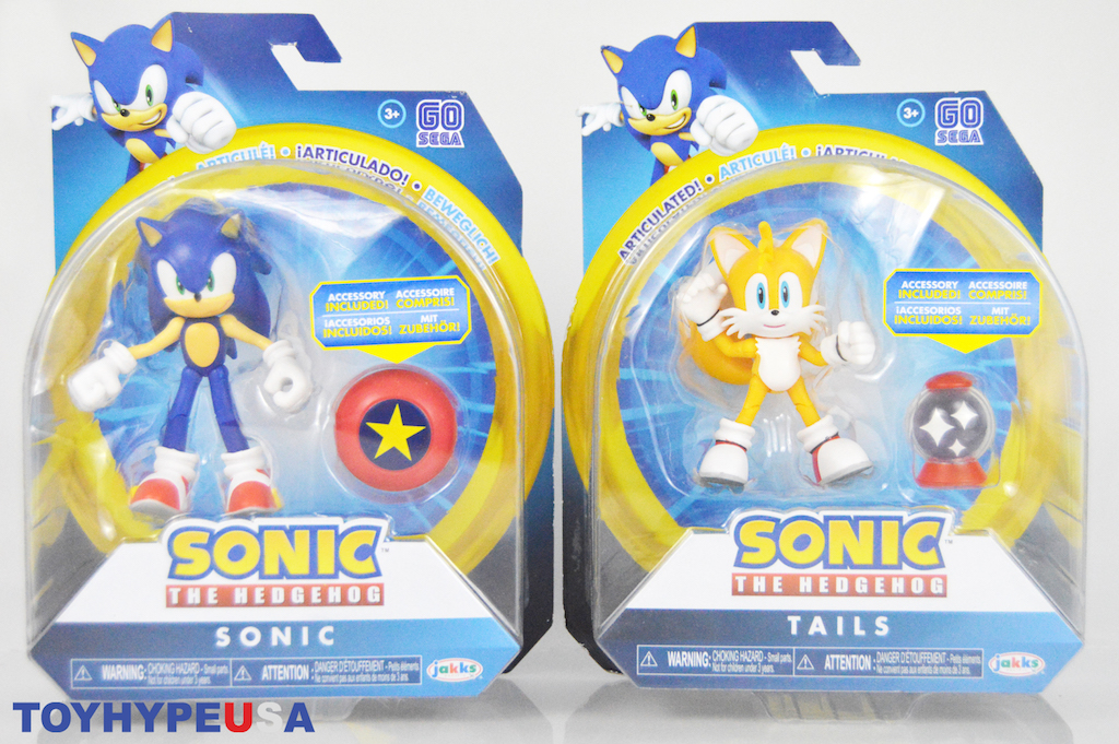Jakks Pacific Sonic The Hedgehog 4" Articulated Figures Wave 1 Review