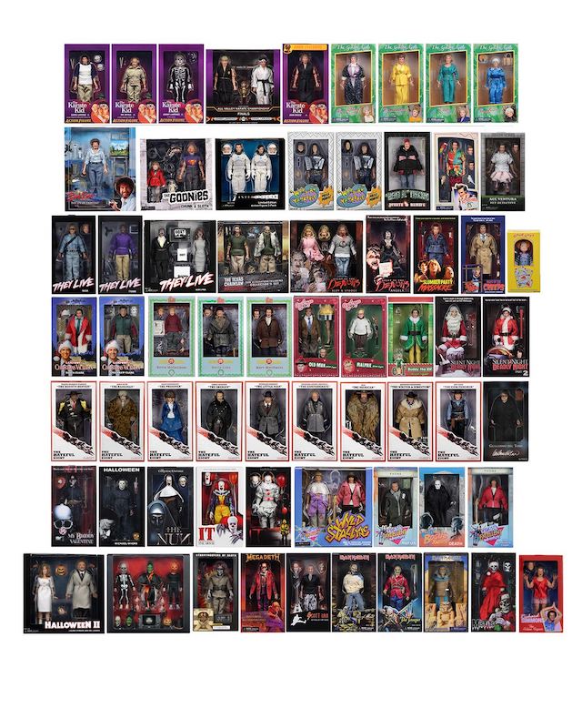 NECA Toys Clothed Action Figure 2020 Visual Guide (Boxed)