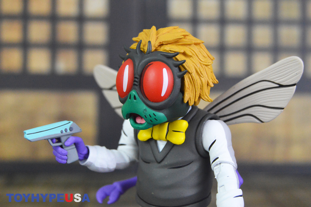 NECA Teenage Mutant Ninja Turtles Splinter & Baxter Stockman - Giochi e