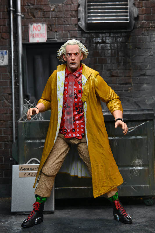NECA Toys Previews Back to the Future 2 - Doc Brown 2015 Version Figure