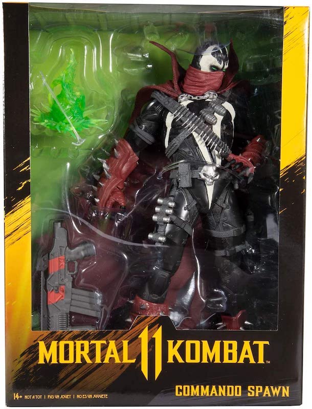 Toy Review: McFarlane Toys Mortal Kombat Baraka, Kitana, and Spawn