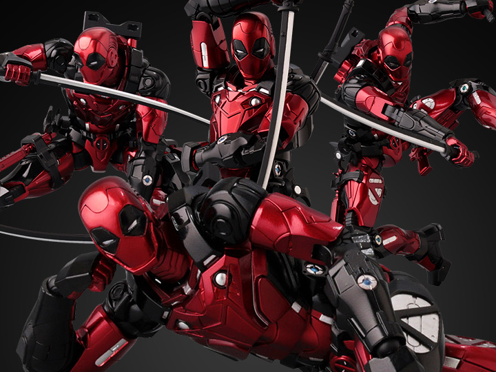 BigBadToyStore Exclusive - Marvel Fighting Armor Deadpool Figure