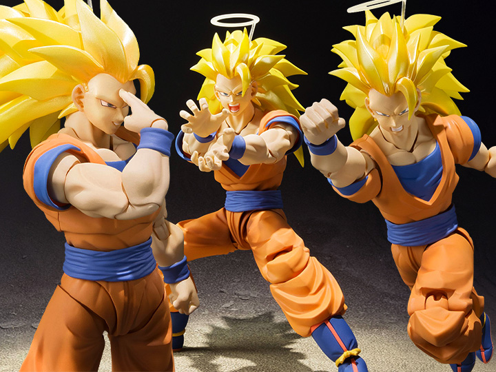 Bandai Tamashii Nations S H Figuarts Super Saiyan 3 Goku Figure Reissue