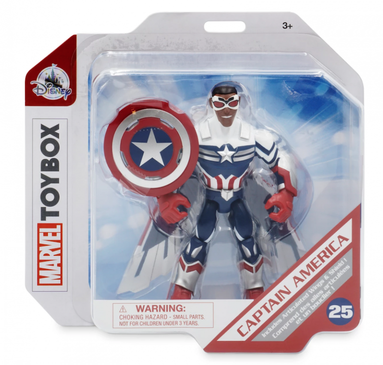 Disney Store Exclusive Marvel Toy Box The Falcon and the Winter