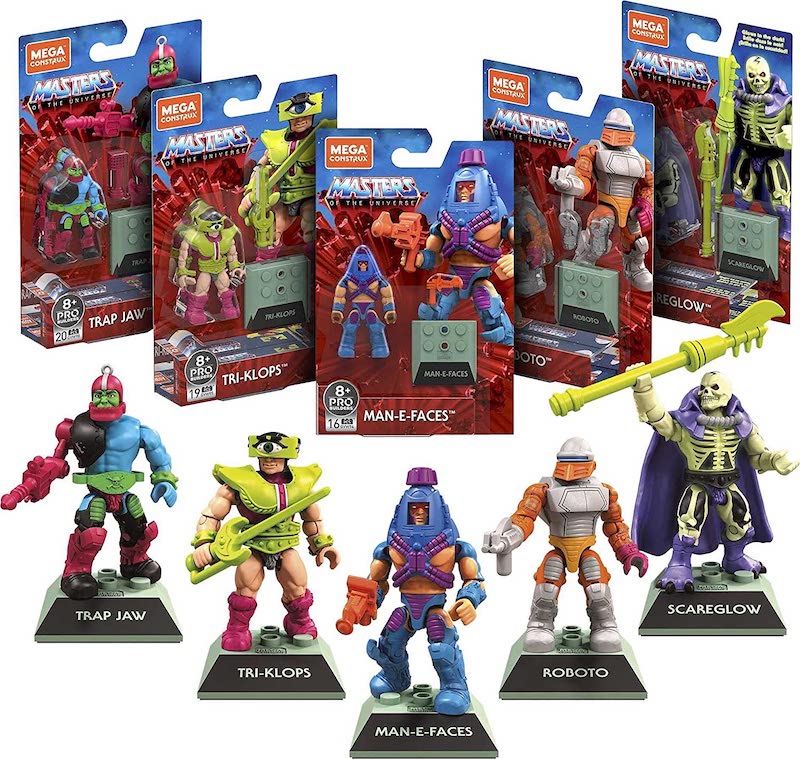 Mega Construx Masters of The Universe Heroes 5Pack PreOrders On Amazon