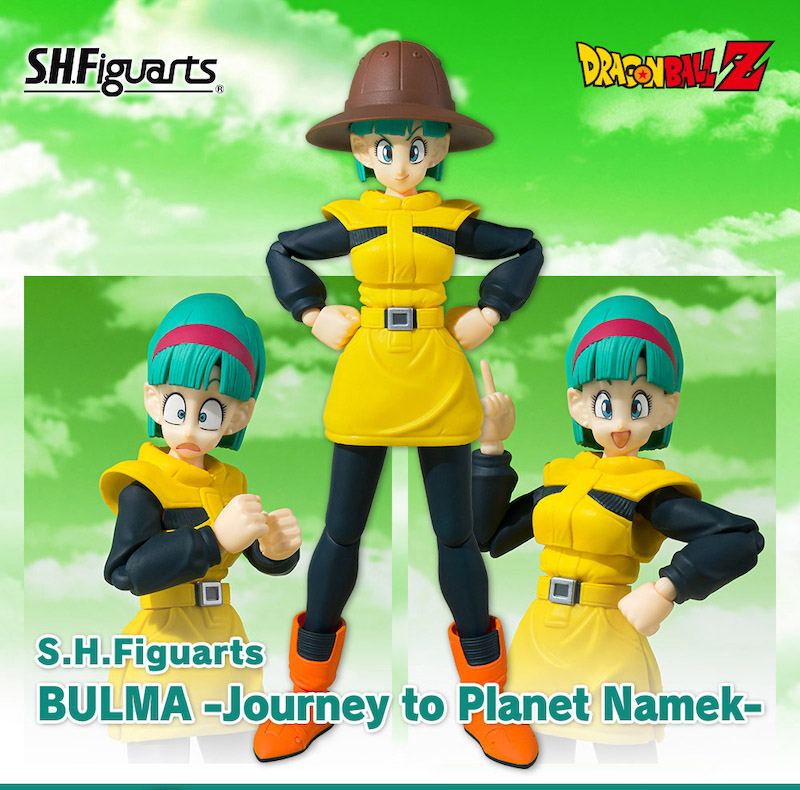 Dragonball - Bandai S.H.Figuarts - Bulma Journey to Planet Namek