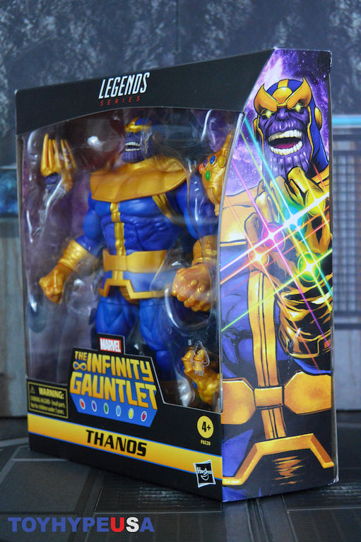 Hasbro Marvel Legends Deluxe The Infinity Gauntlet Thanos Figure Review