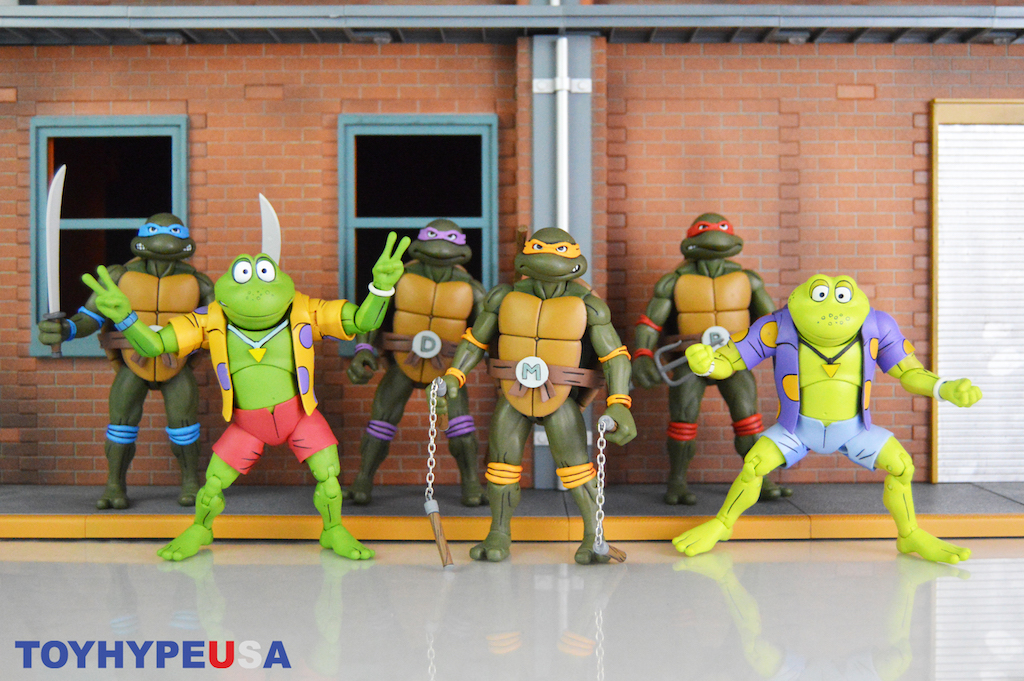 Teenage Mutant Ninja Turtles – GENGHIS & RASPUTIN FROG – pack