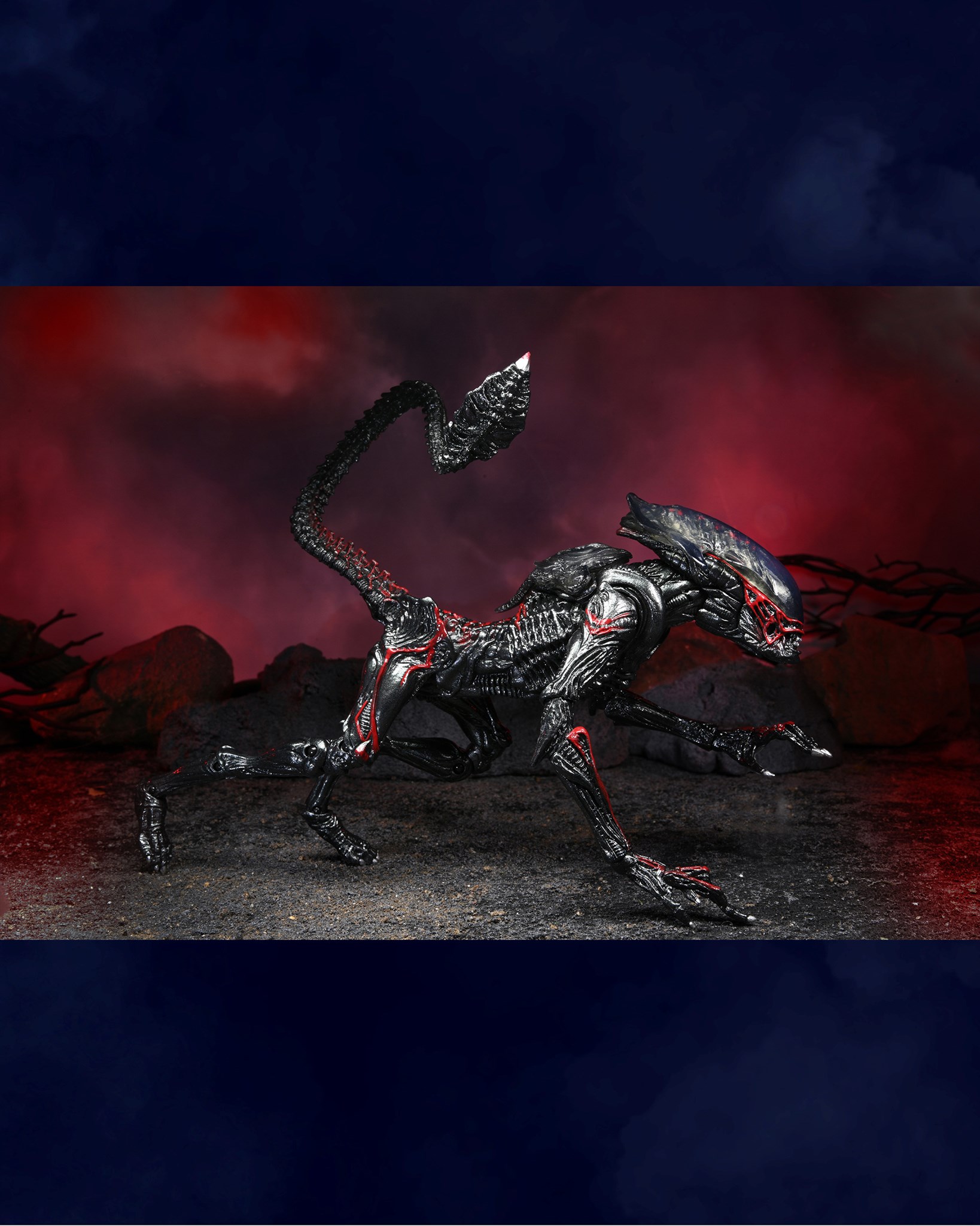 Alien Franquicia Películas Neca - Alien - Night Cougar Alien - 7 - Kenner Tribute | Cuotas Sin Interés Figura Franquicia Aliens