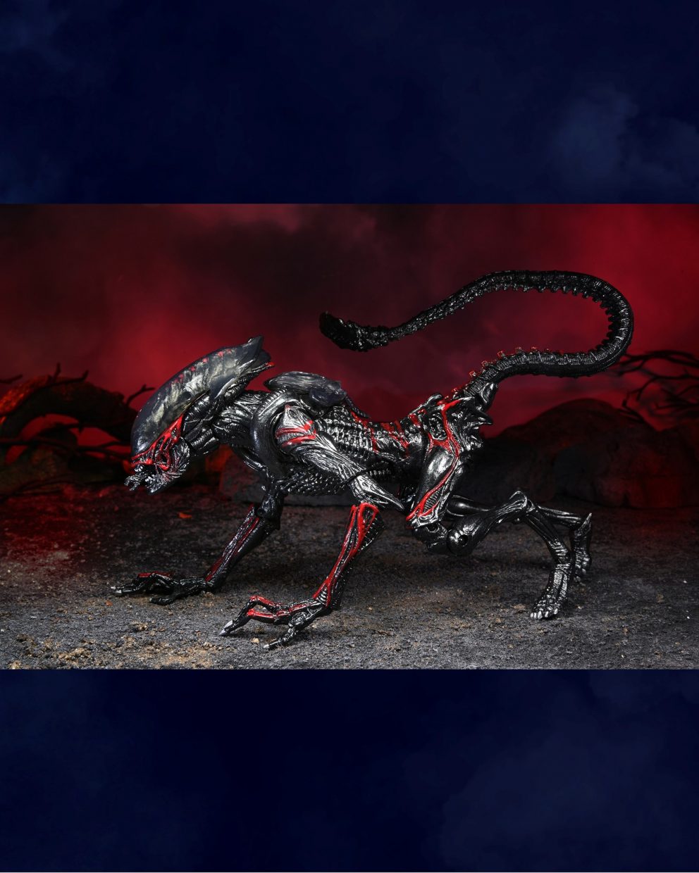 ALIENS - FIGURINE ARTICULÉE NIGHT COUGAR ALIEN (23 CM