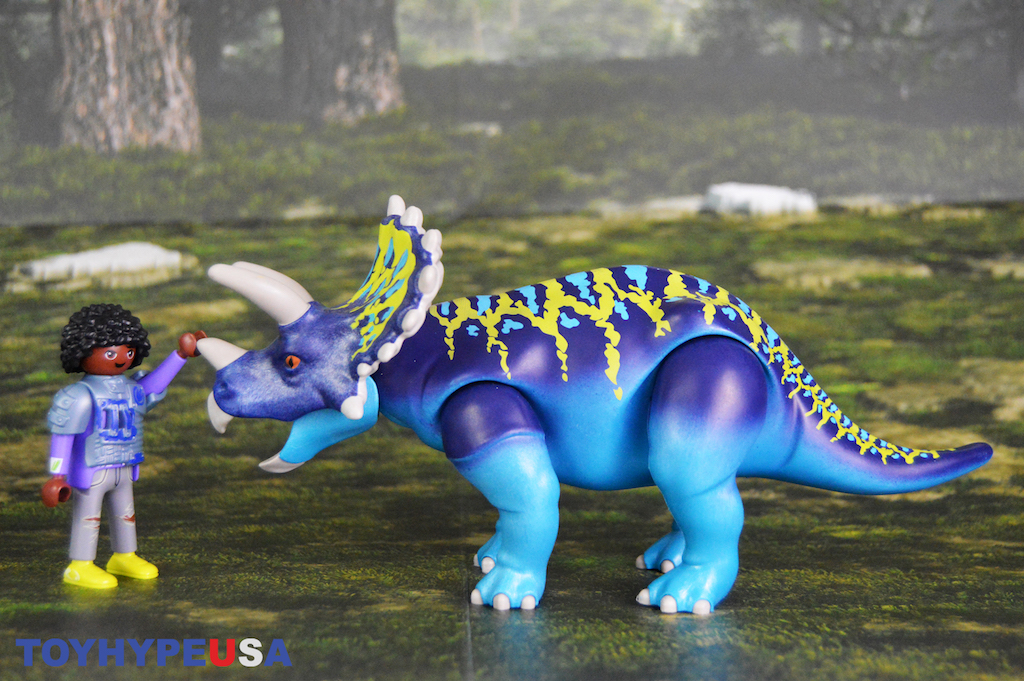 PLAYMOBIL TRICERATOPS ET Soldats 70627 Dino Rise 40 Pièces Neuf EUR 20