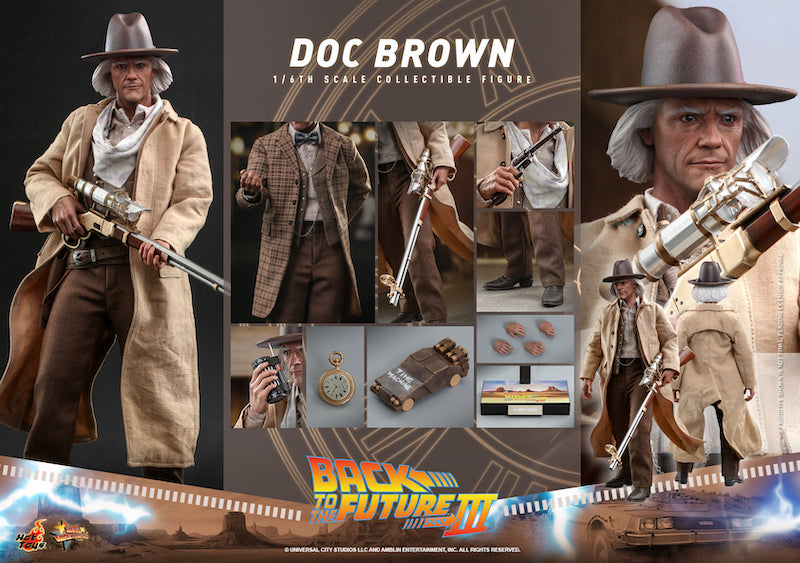 Hot Toys Back to the Future 3 - Marty McFly & Doc Brown Sixth Scale ...