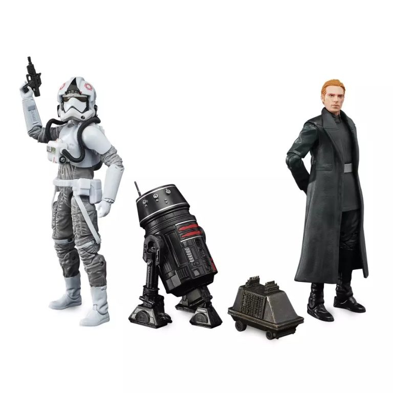 Hasbro Star Wars Black Series Set 4 Action Figure Primo Ordine: AT-AT Driver, R5 Droid, Mouse Droid, General Hux – Scala 15 Cm - 2