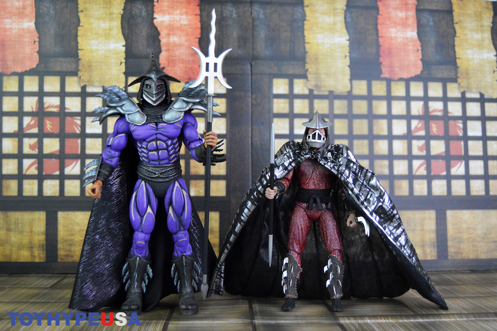 NECA Toys Teenage Mutant Ninja Turtles 1990 Movie Splinter & Shredder