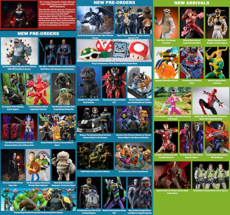 Vox Power Rangers BigBadToyStore News: DAH King Shark & BBTS Exclusive Superman, Credit ...