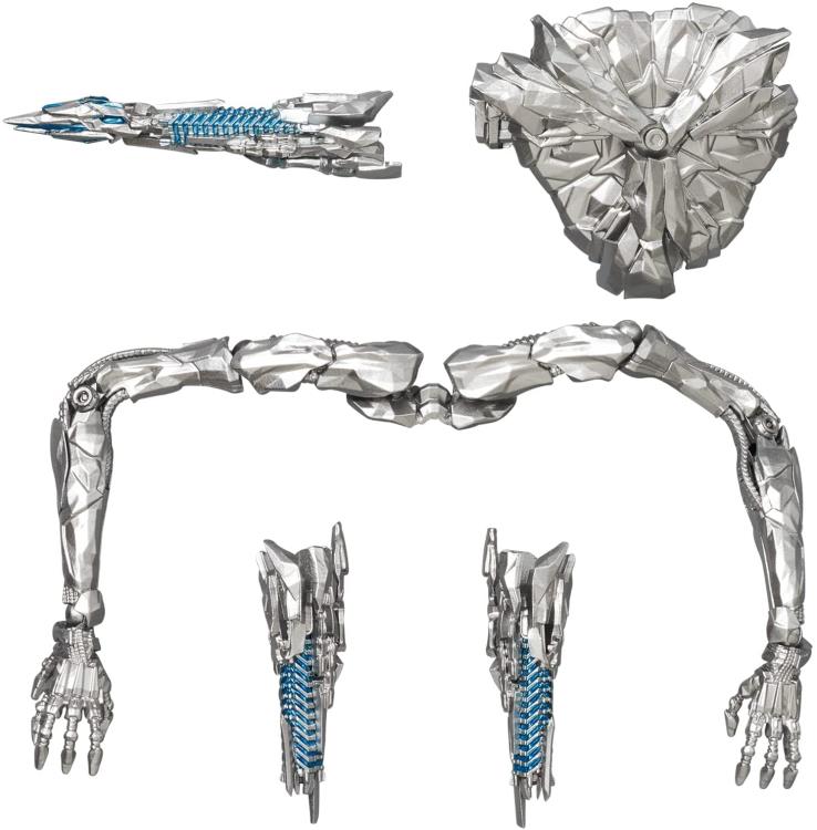 Action Figure Medicom Mafex Cyborg Da Zack Snyder's Justice League, Altezza 16 Cm, Con Armi E Teste Alternative