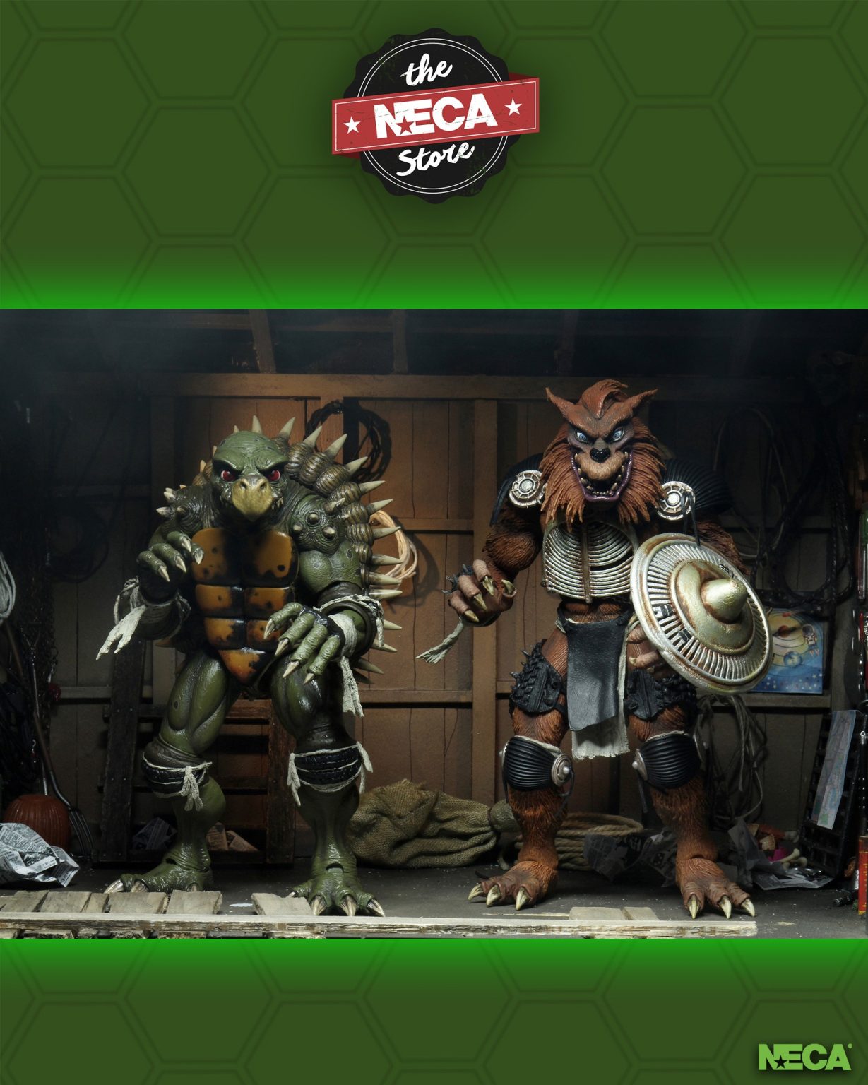 NECA Store - Teenage Mutant Ninja Turtles Box Set, Tokka & Rahzar ...