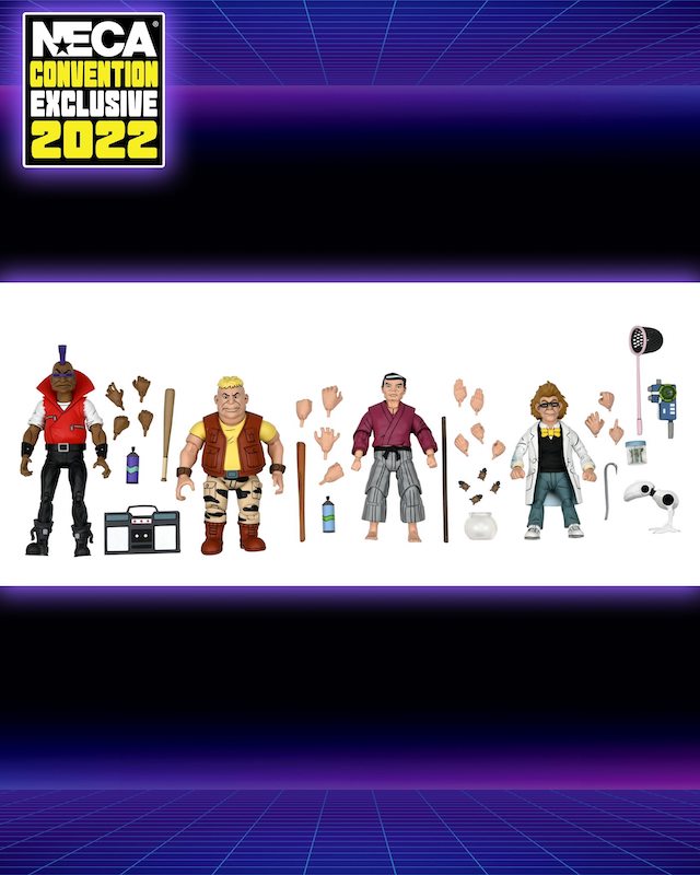 TMNT original cartoon series - Pre-Mutation Rocksteady (NECA - Figurine 2022) - Tortuepédia