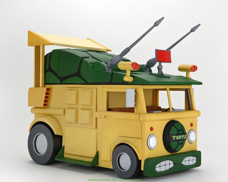 NECA Toys Teenage Mutant Ninja Turtles Party Wagon Vehicle At NECA Store
