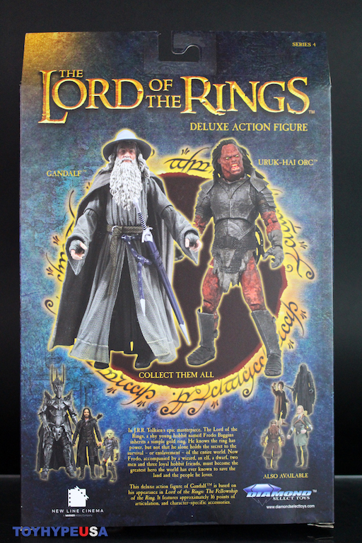 Lord of the Rings Select Wave 4 Gandalf & Uruk-hai Orc Figures Review