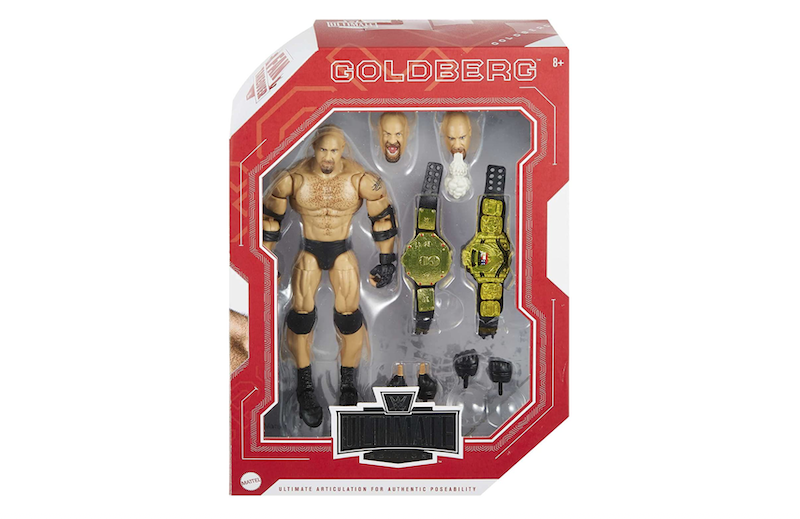 Mattel WWE Fan TakeOver Ultimate Edition Goldberg Figure Pre-Orders