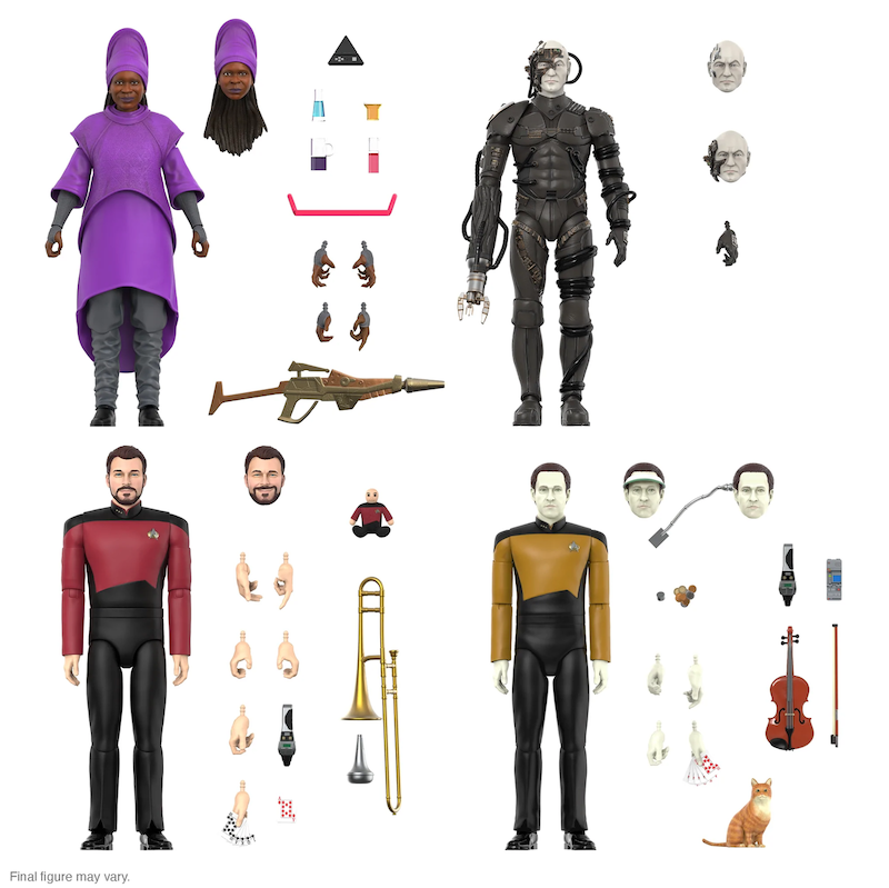 Super7 Star Trek: The Next Generation Ultimates Wave 1 Figure Pre-Orders