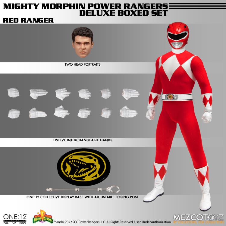 Mezco Toyz Mighty Morphin Power Rangers One:12 Collective Deluxe Box Set