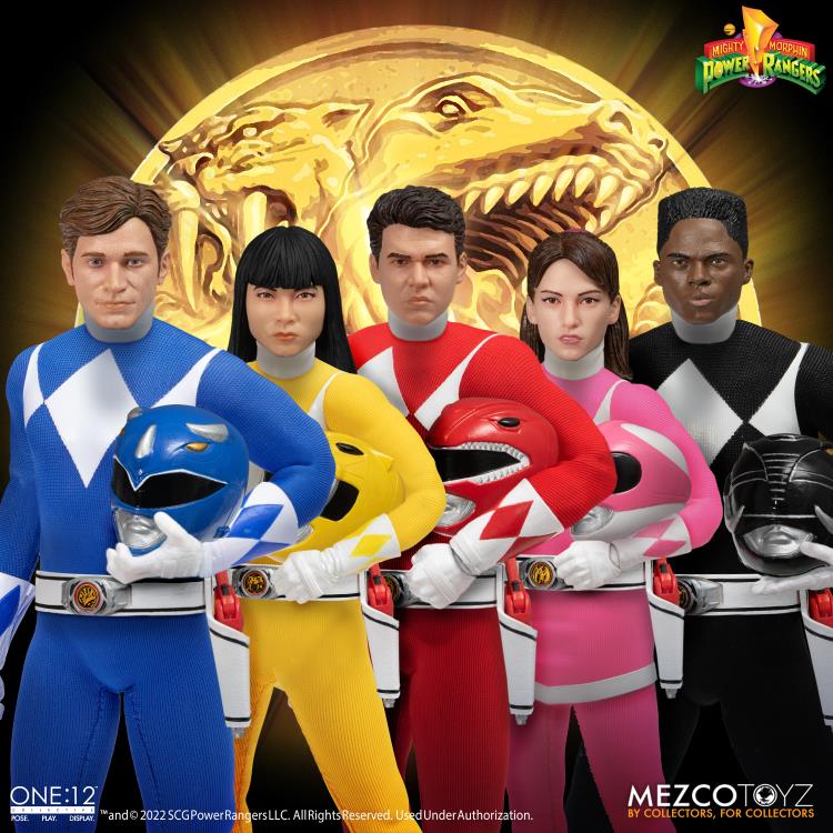 Power Ranger Robin Mezco Toyz Mighty Morphin Power Rangers One:12 Collective Deluxe Box Set