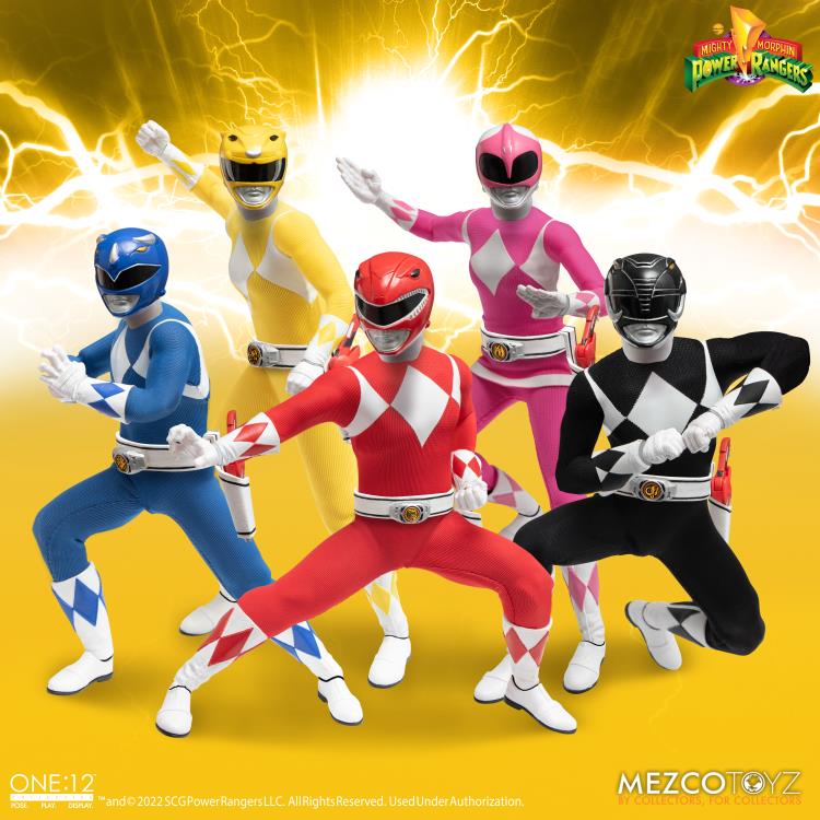 Mezco Toyz Mighty Morphin Power Rangers One:12 Collective Deluxe Box Set