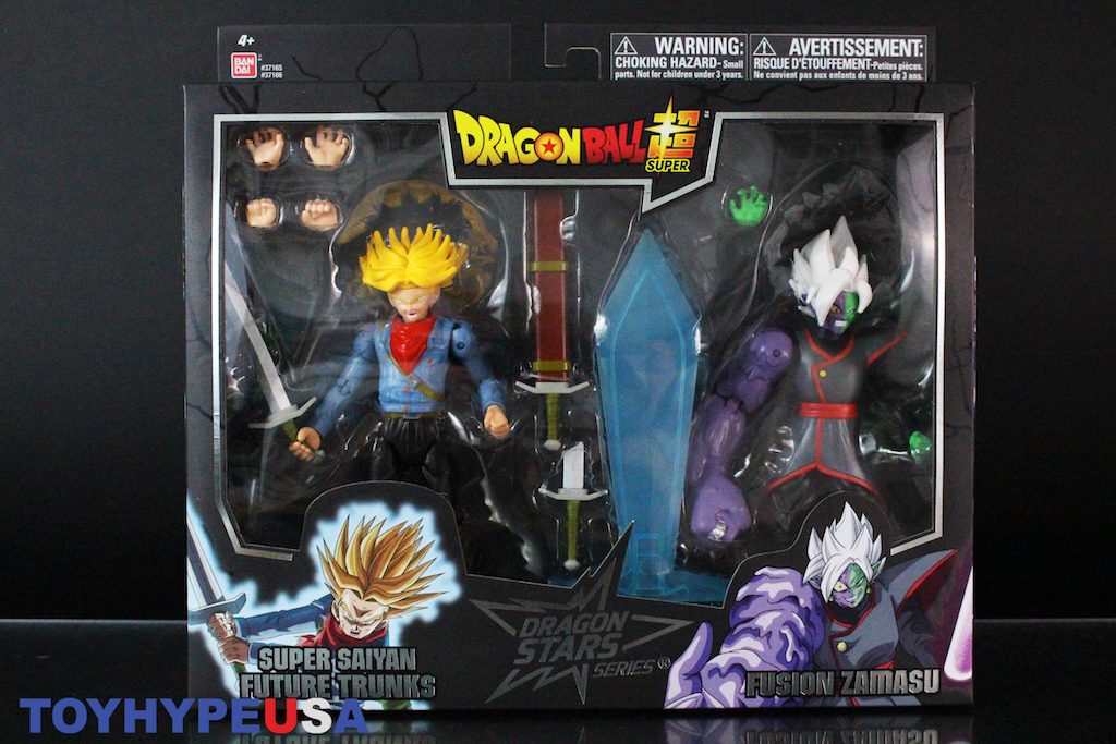 Bandai America Dragon Ball Super Future Trunks vs. Fusion Zamasu